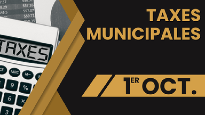 4e versement de taxes municipales