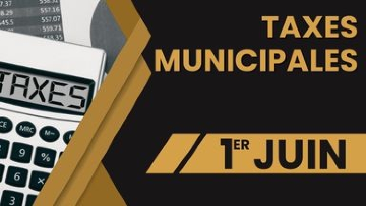 Deuxième versement de taxes