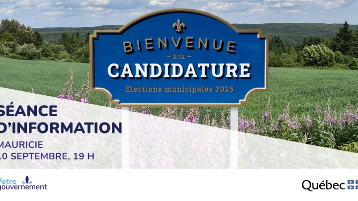 Séance d'information publique sous forme de webinaire