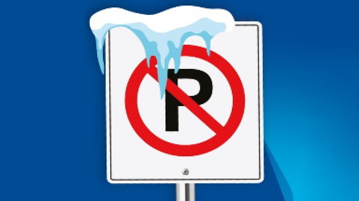 Interdiction de stationnement hivernale