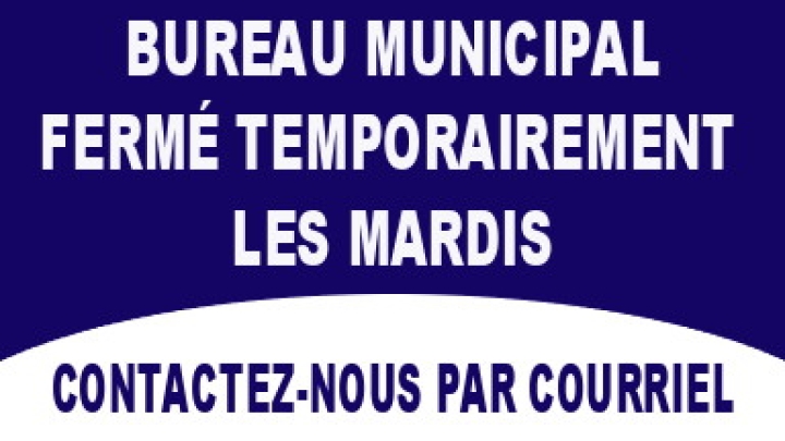 Fermeture Mardi