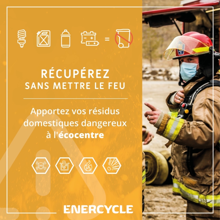 Récupérez sans mettre le feu